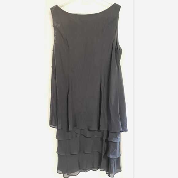 SLNY Women's Plus Size Embellished Tiered Dress Size 20W SLNY Fashions - Picture 4 of 4